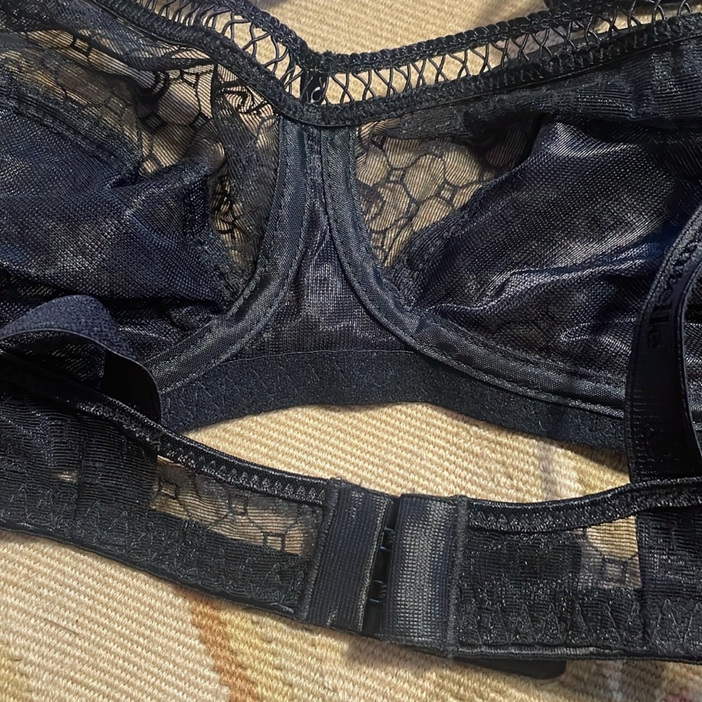 CHANTELLE BLACK BRA. Size 36 - Picture 13 of 14